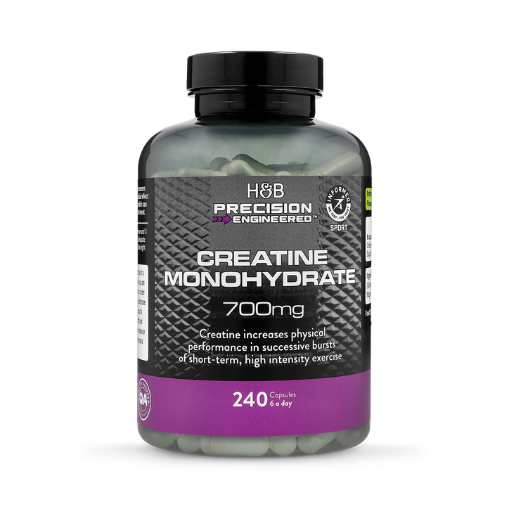 Creatine Monohydrate 700mg 240 Capsules